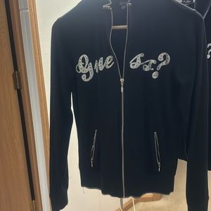 Guess women zip up jacket size M